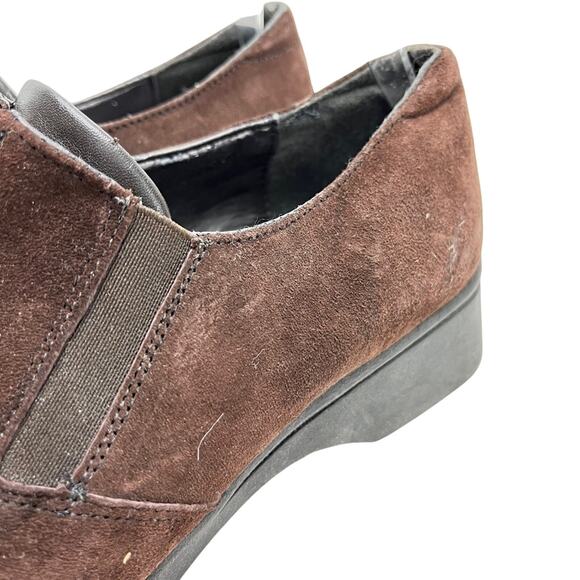 Blondo Chocolate Dark Brown Genuine Leather Suede Loafers Comfort Shoes 10 - Picture 10 of 16